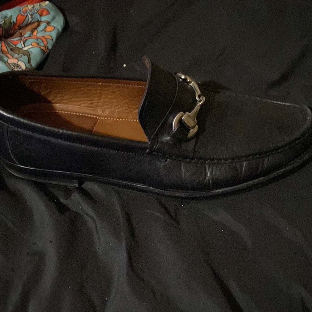 Allen Edmonds Black Arezzo Horse-Bit loader Made in Italy